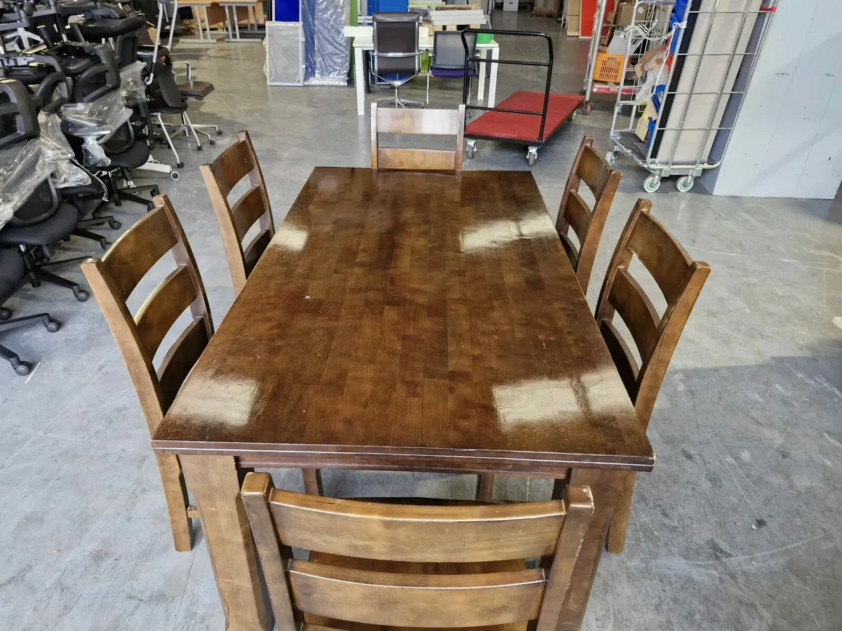 Kitchen table chair sets second-hand - Image 3