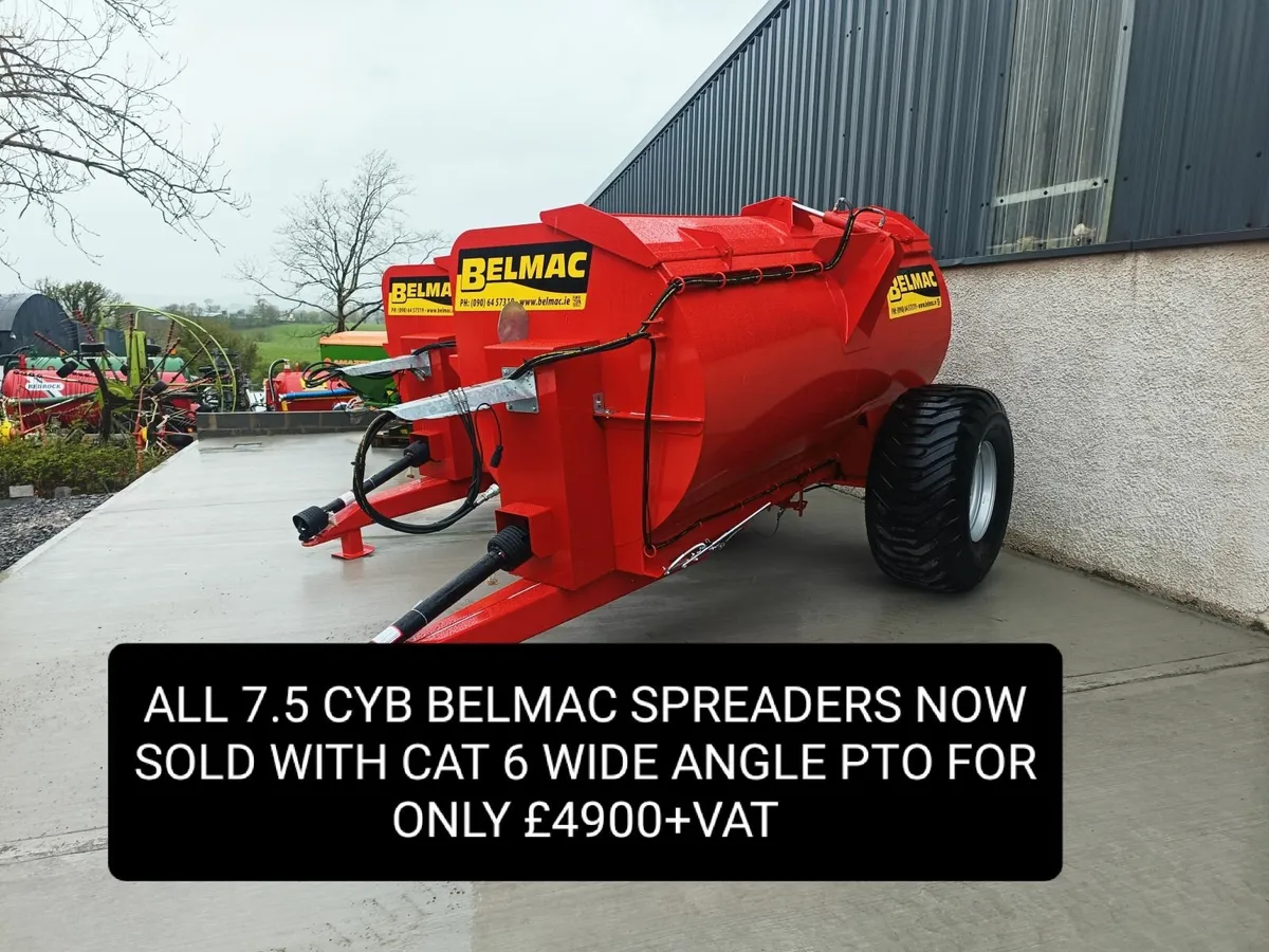 Belmac 7.5 Cyb Muck Spreader - Image 1