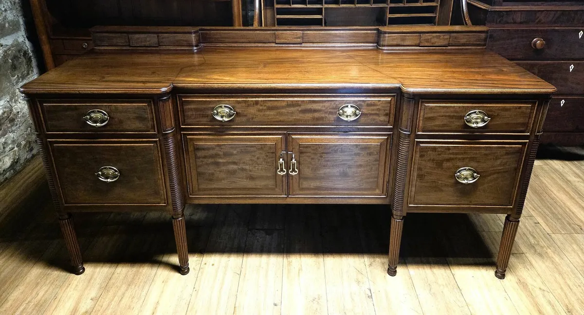 Large Antique Mahogany Sideboard- Circa 1920's - Image 1