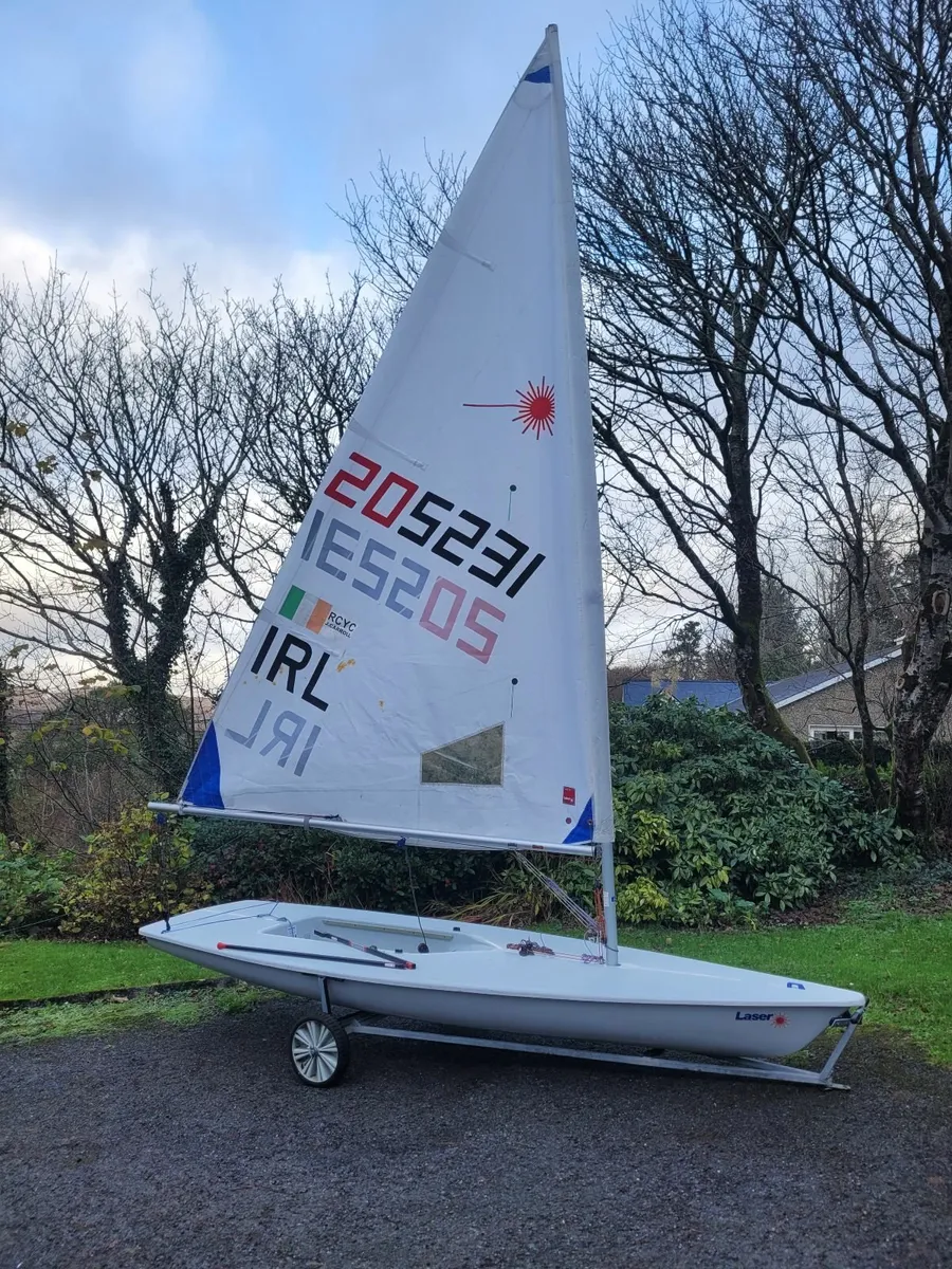 ILCA 6 Laser Radial Sailboat Dinghy - Image 1