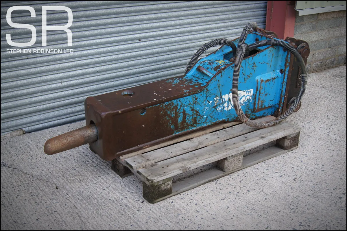 Krupp 12-16 Ton Hydraulic Rock Hammer Breaker - Image 4