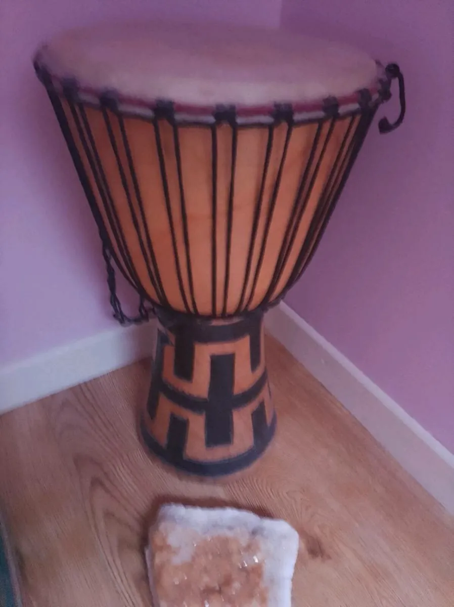 African Dejambre Drum - Image 1