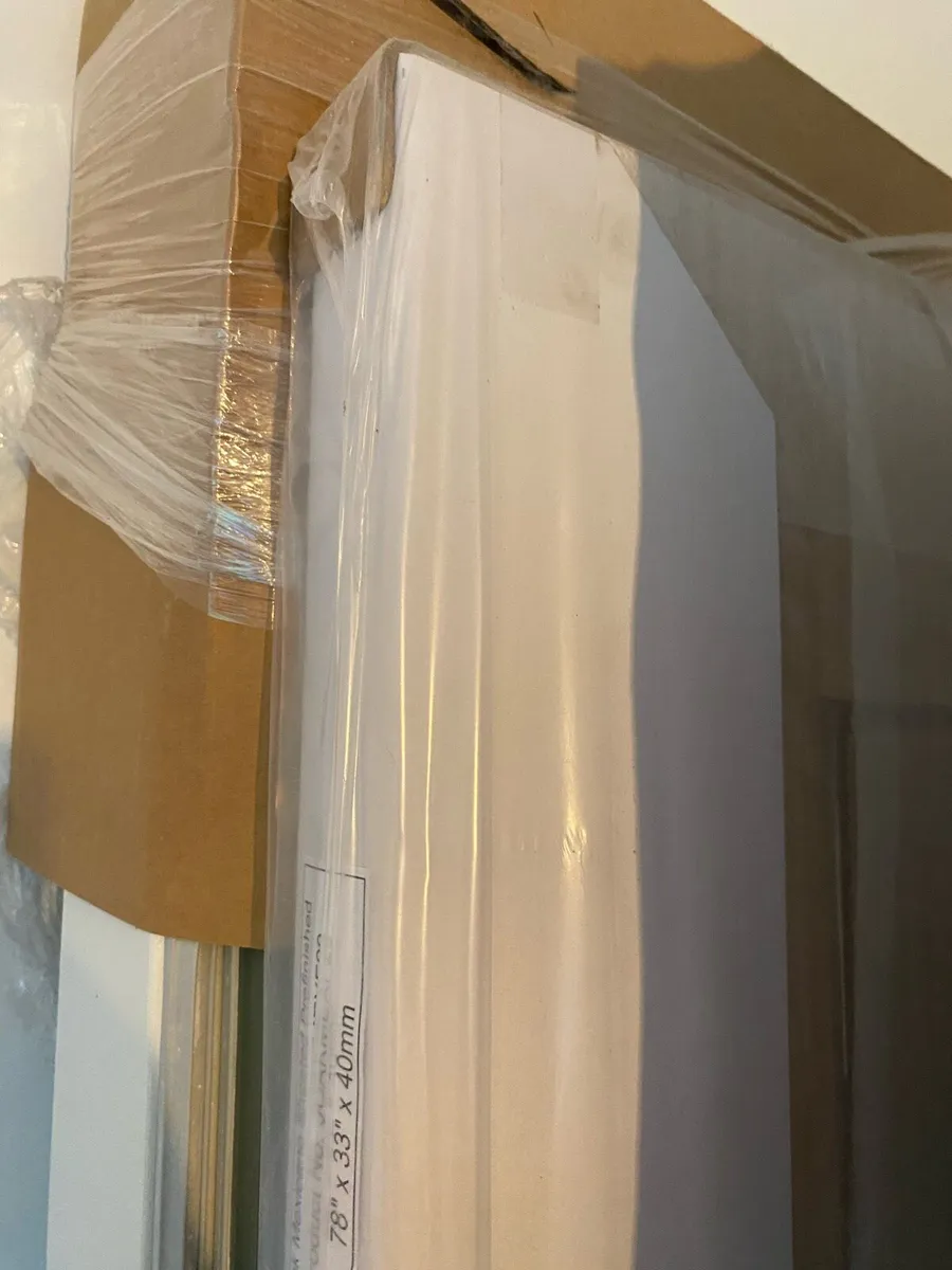 Oak Mexicano sheeted prefinished door 78x33 - Image 3