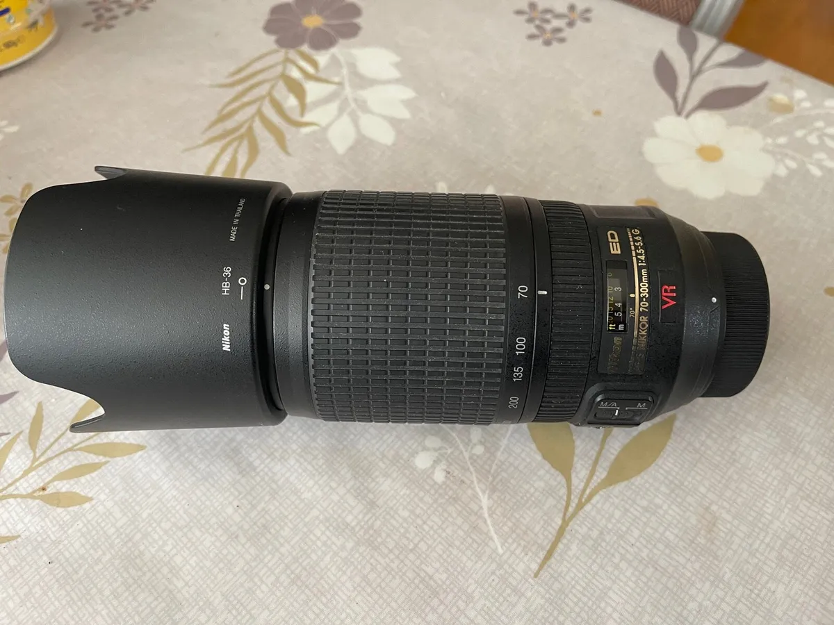 Nikkor 70-300mm 4.5-5.6 G VR - Image 1