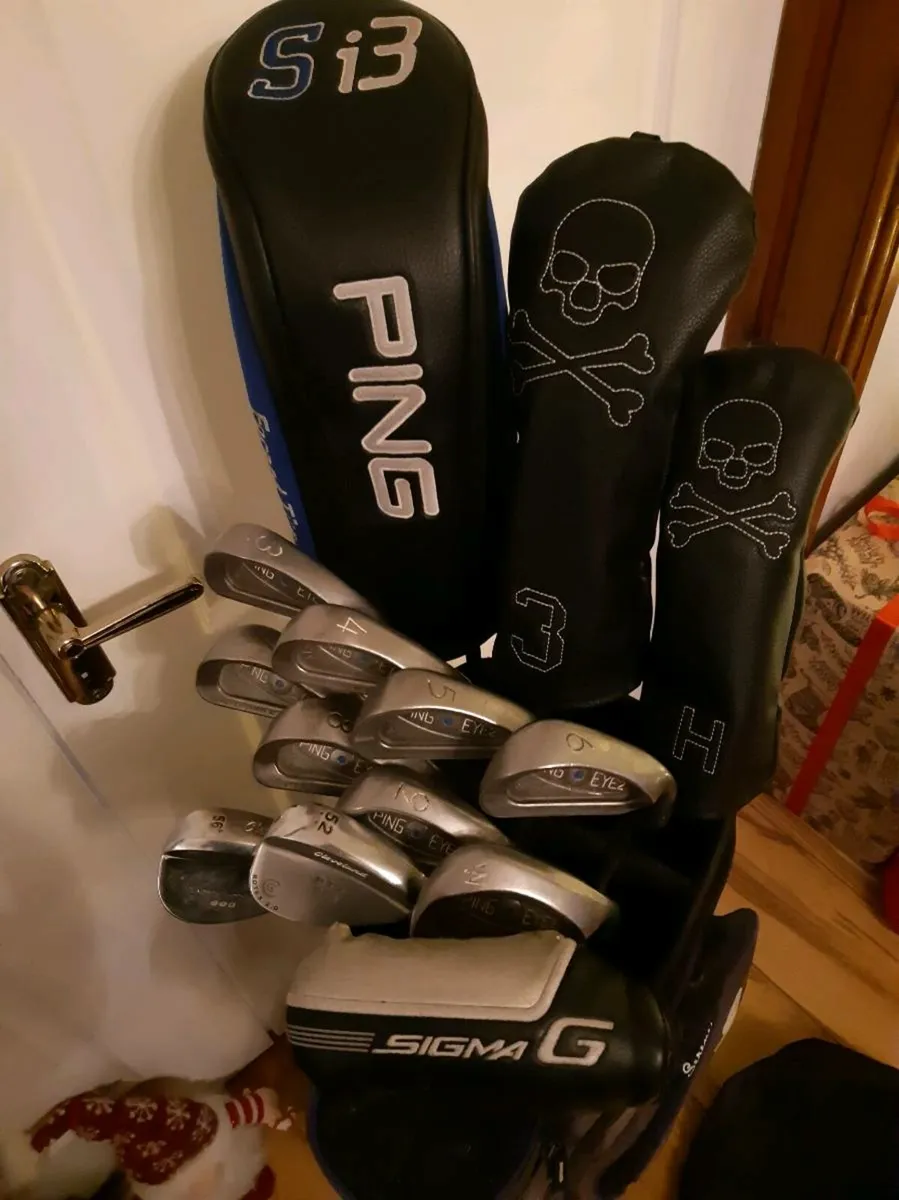 Ping Golf Set Talormade 3 Wood Cleveland Wedges - Image 2
