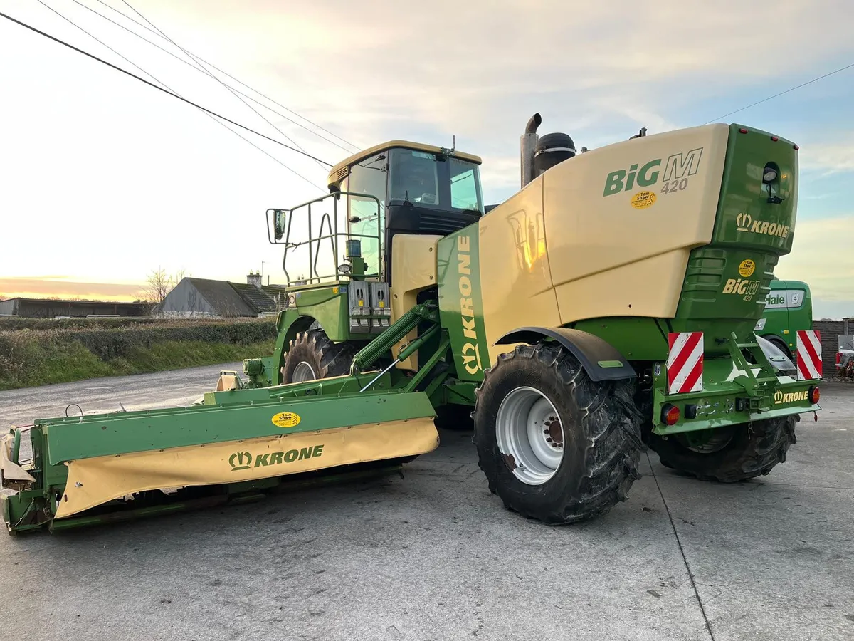 2017 Krone BiG M 420 - Image 3