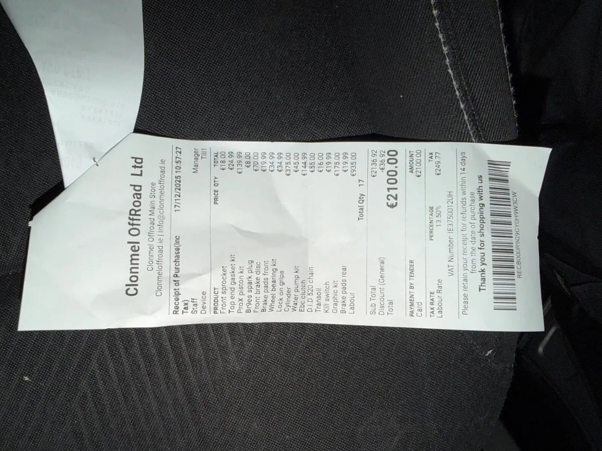 2004 Yamaha YZ 125 - Image 2