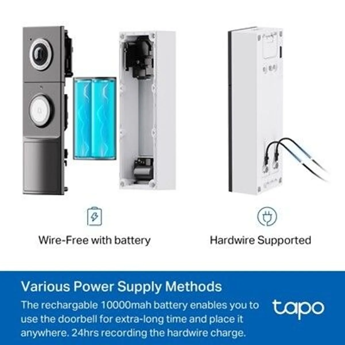 Video Doorbell Camera with Chime 2K Definition. - Image 3