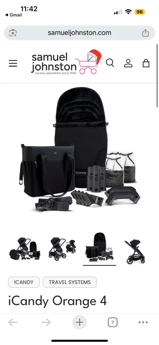 Icandy Orange 4 double travel system - Image 3