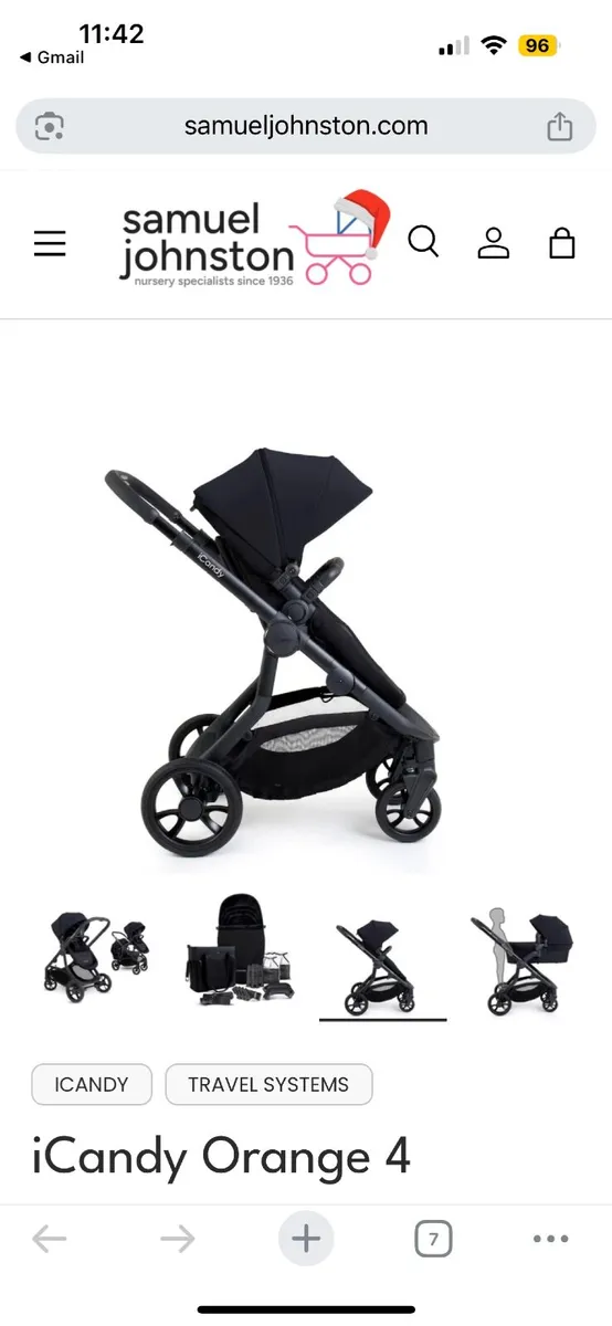 Icandy Orange 4 double travel system - Image 4