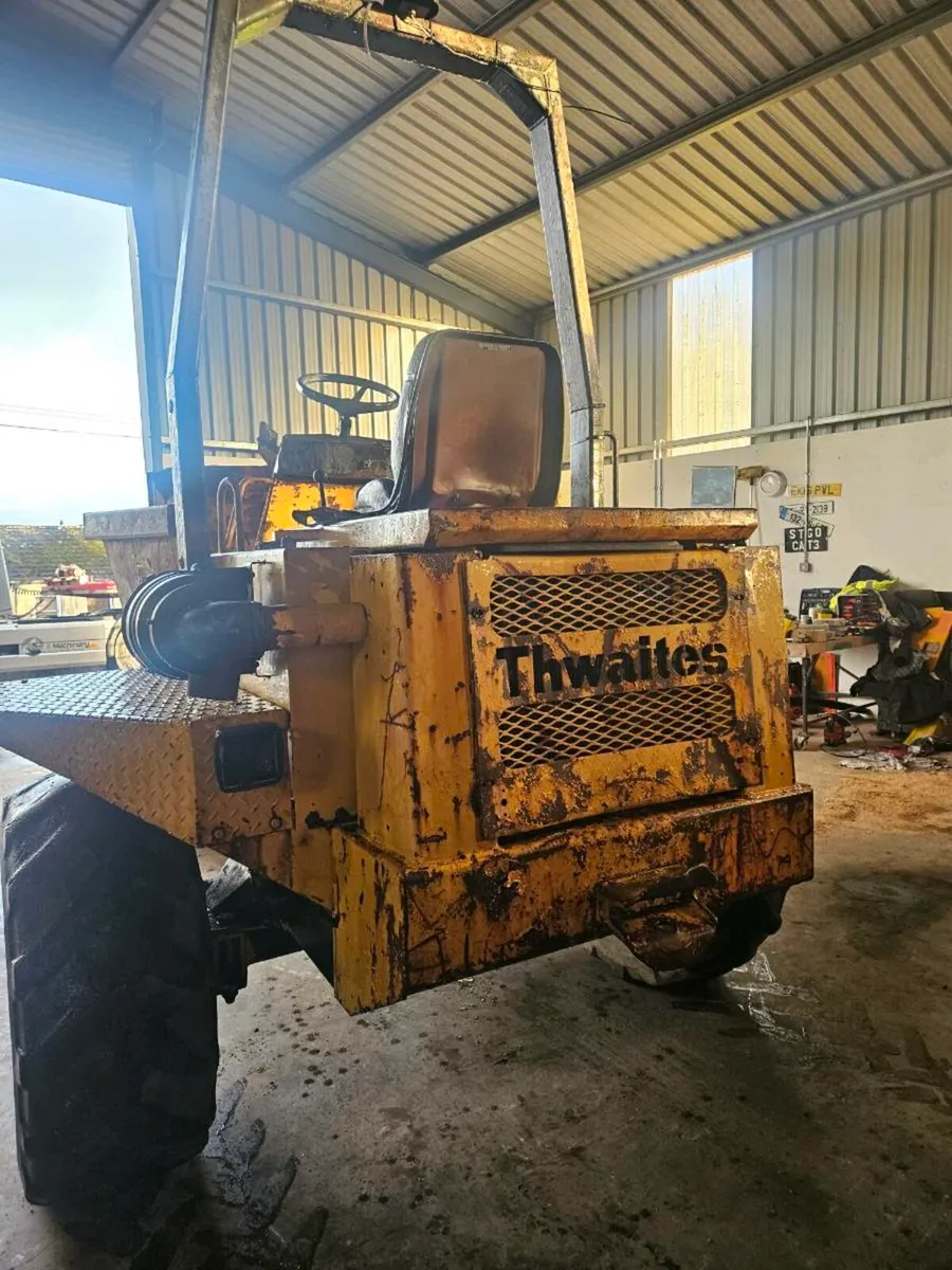 Thwaites 6 ton swivel dumper - Image 4