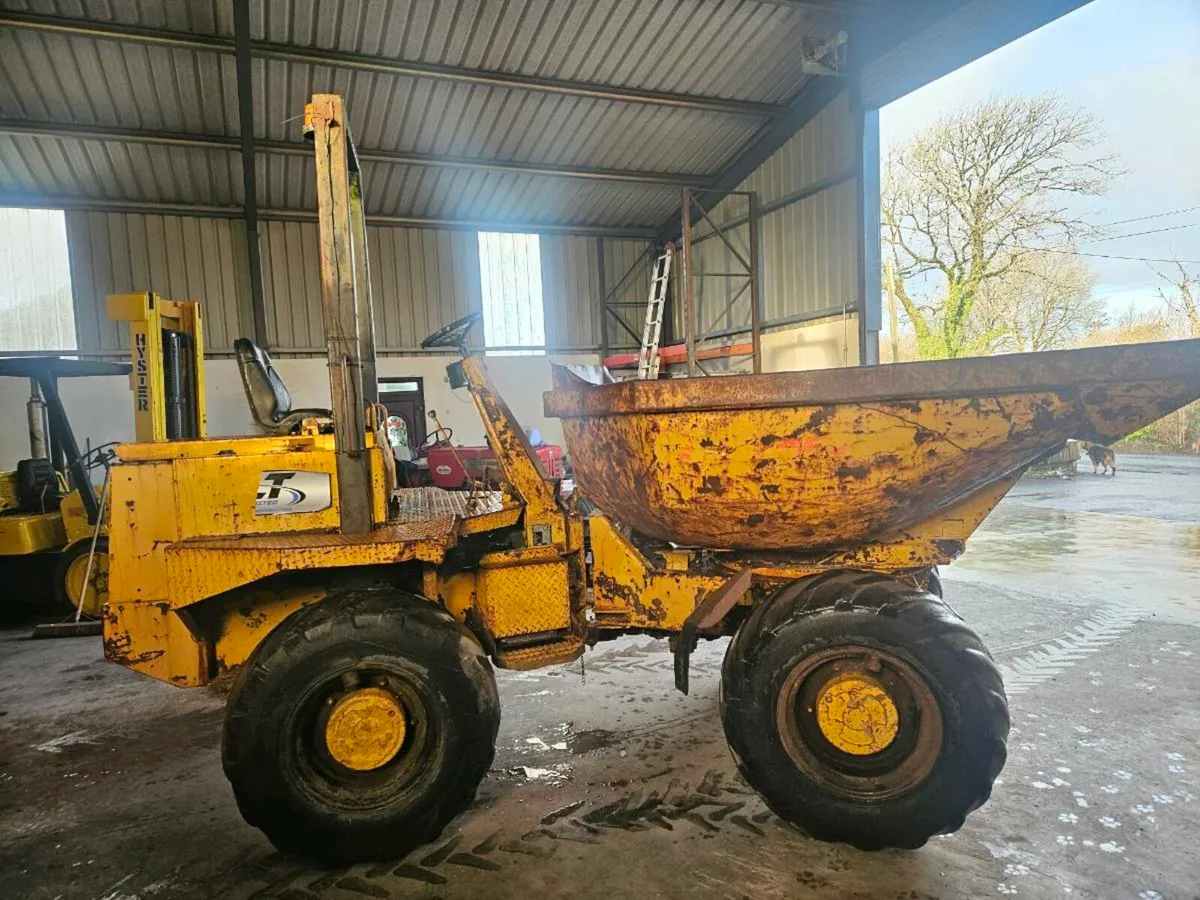 Thwaites 6 ton swivel dumper - Image 1