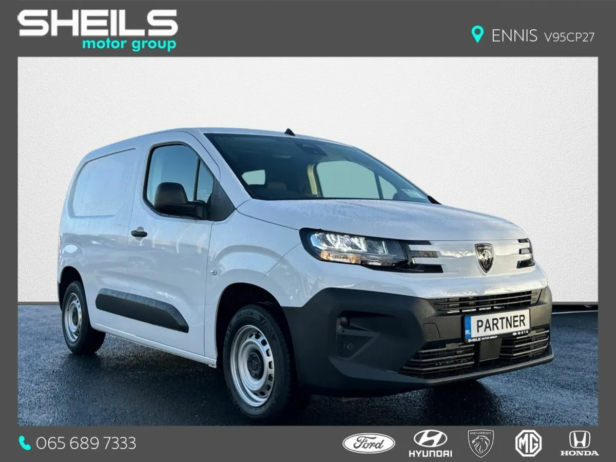 Peugeot Partner Pro Plus 1.5 Diesel **3 SEATER** - Image 1
