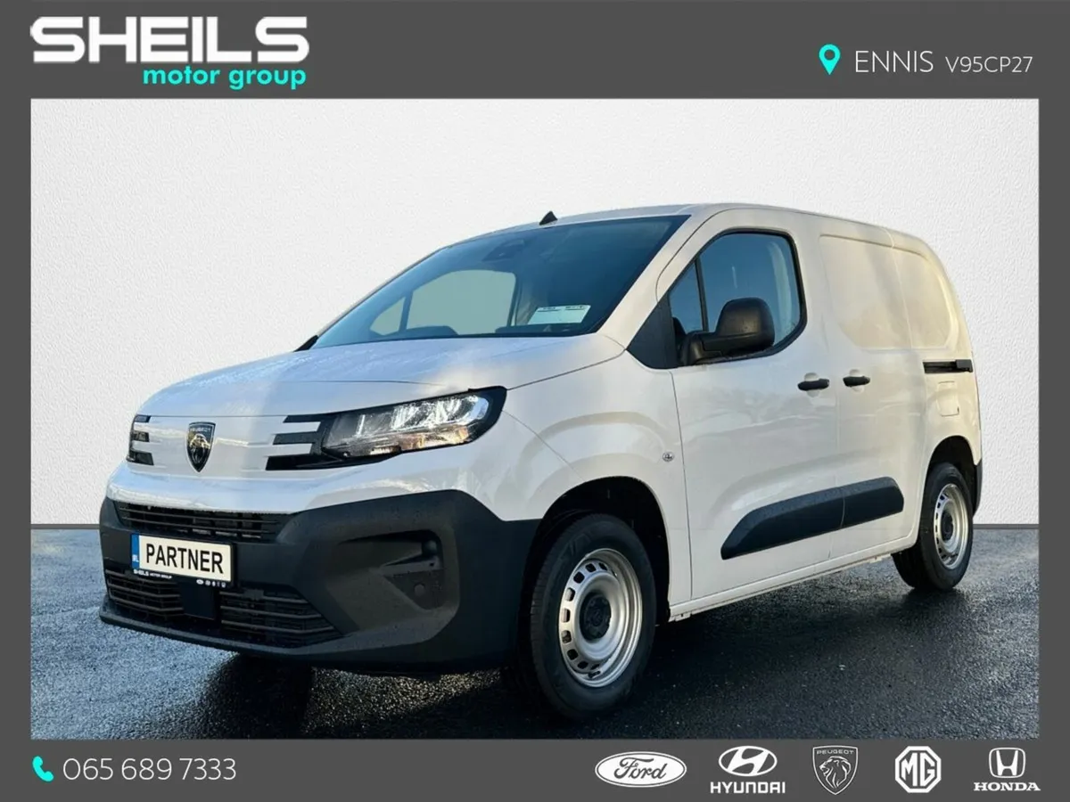 Peugeot Partner Pro Plus 1.5 Diesel **3 SEATER** - Image 4