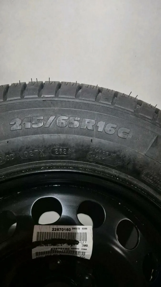 Opel Toyota Renault spare wheel 215/65/16c - Image 2