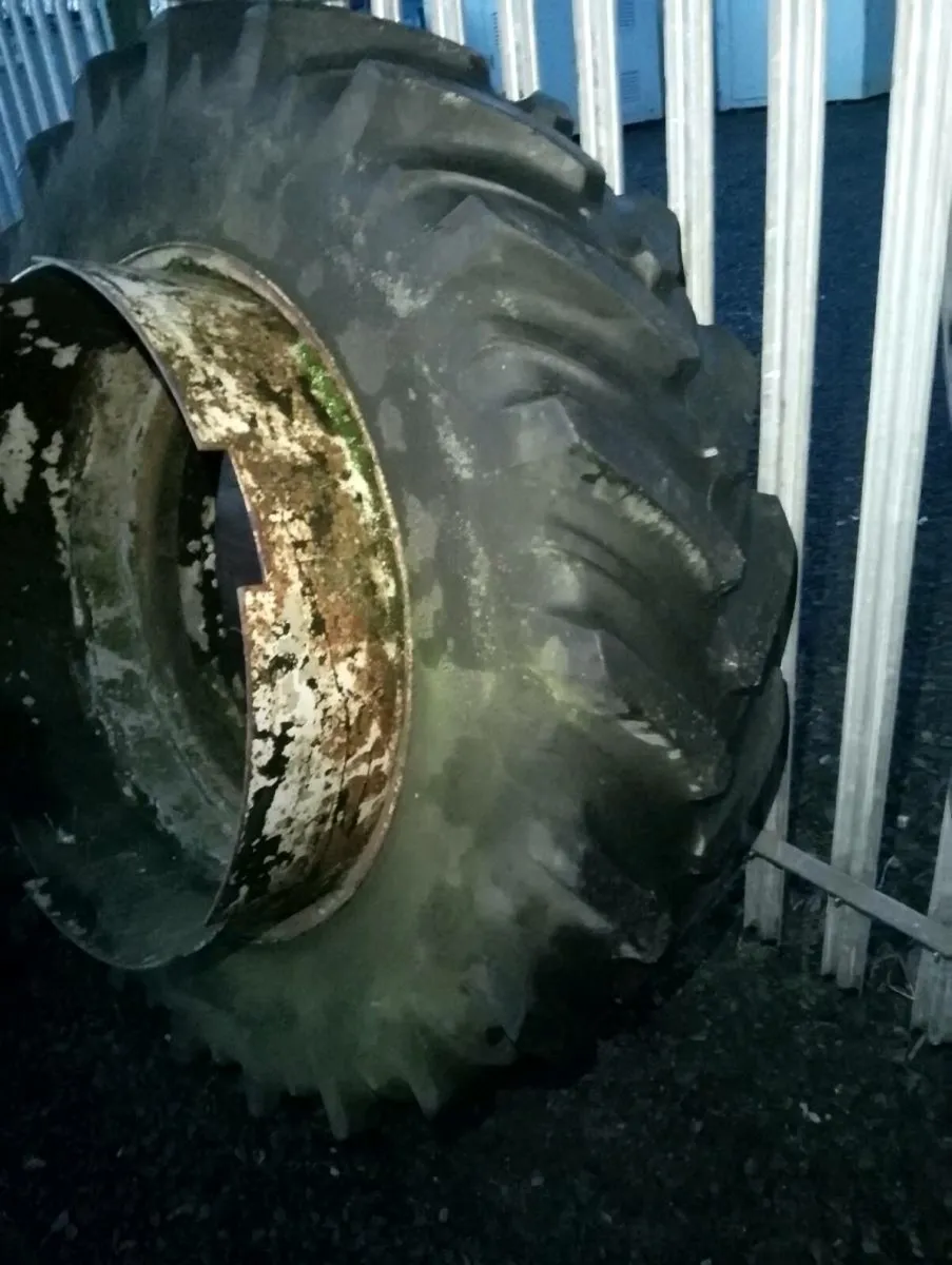 Tyres Firestone pair of16.9R38 420/85R38 75%thread - Image 2