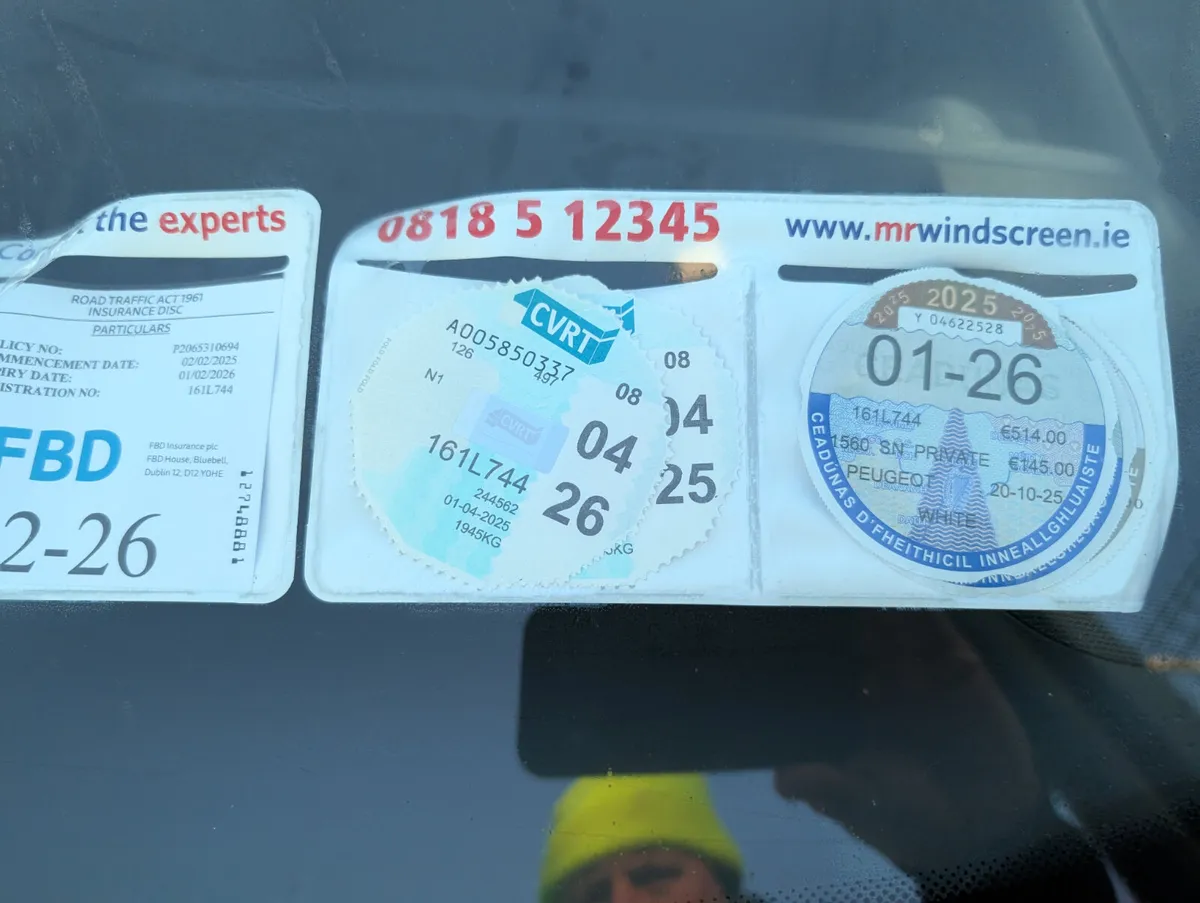 Peugeot Partner 2016 3 seat  side door - Image 4