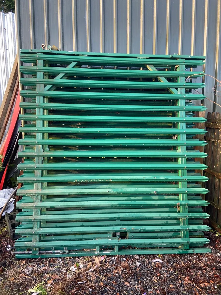 Galvanised Security Gates - Image 1