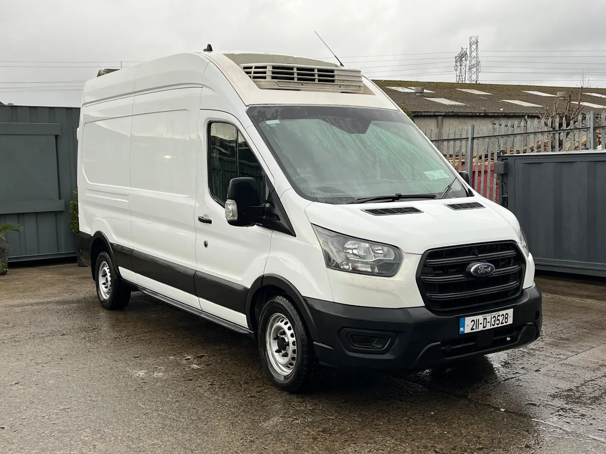 2021 FORD TRANSIT T350 LWB HIGH ROOF FRIDGE VAN - Image 1