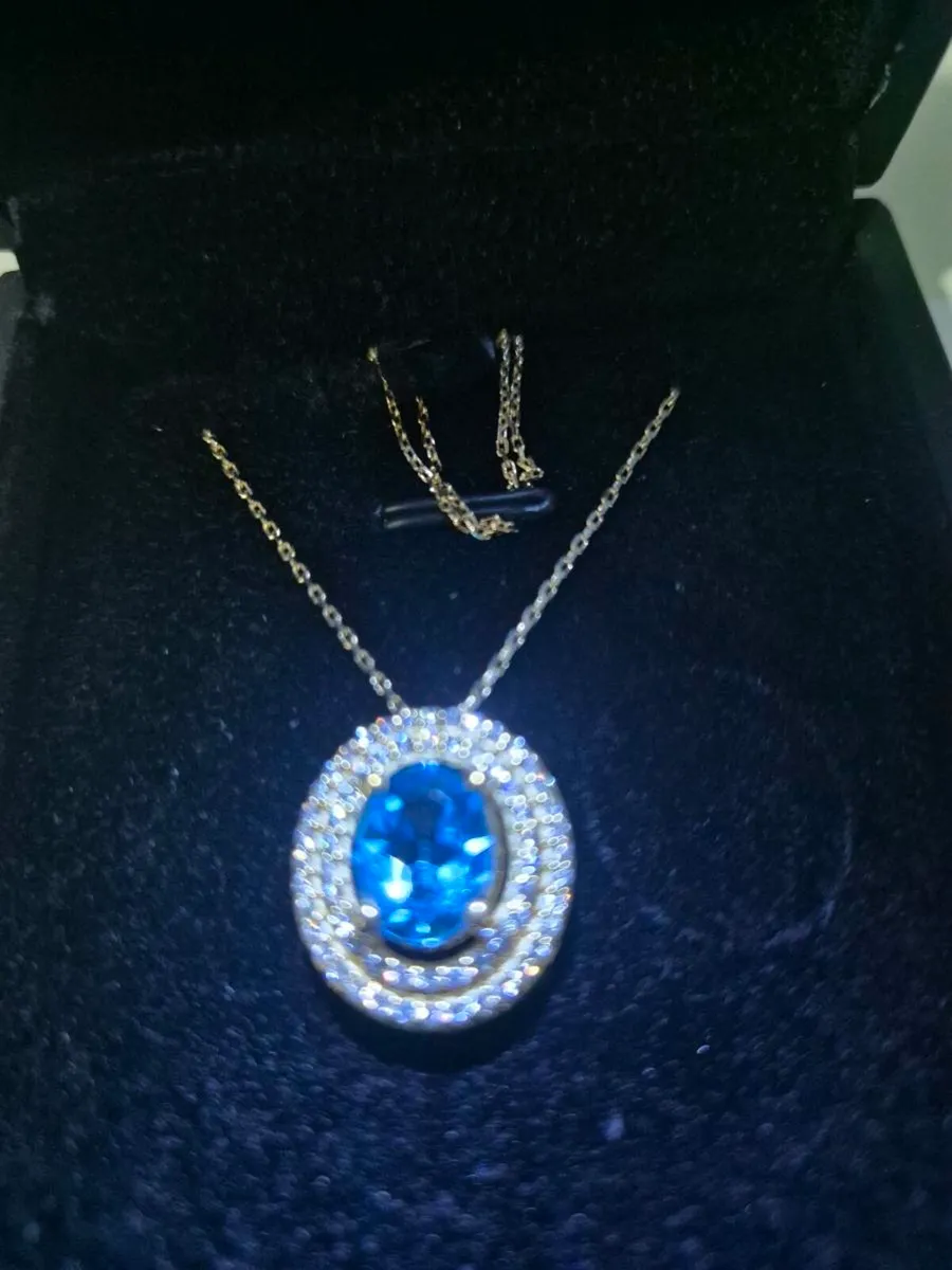 Glamira Pendant Abellone December Stone & Diamond - Image 1