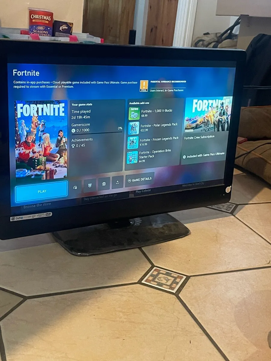 23 inch Flatscreen LCD TV with  Xbox 1X - Image 2