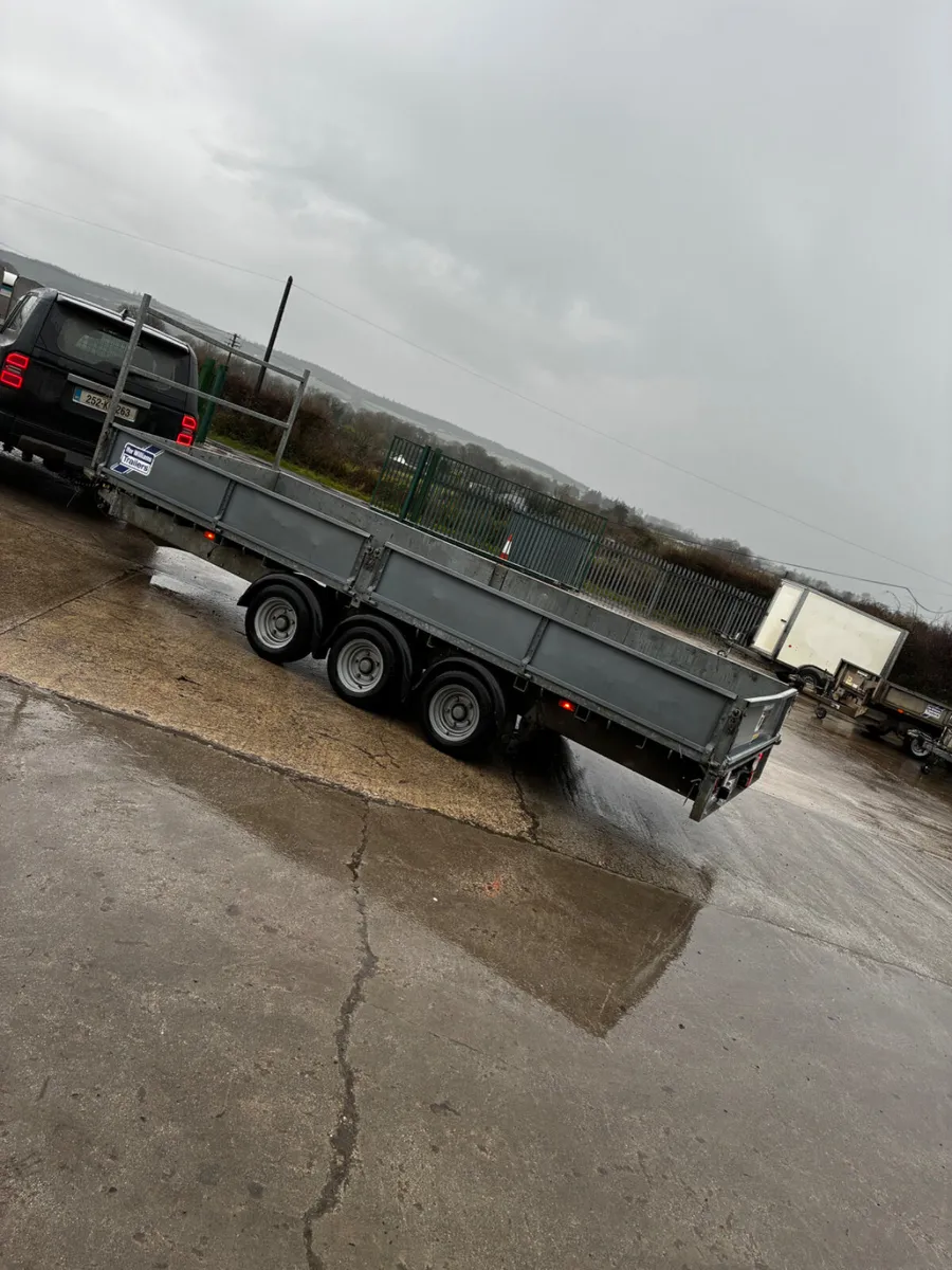 2023 ifor 16ft Dropside trailer - Image 3