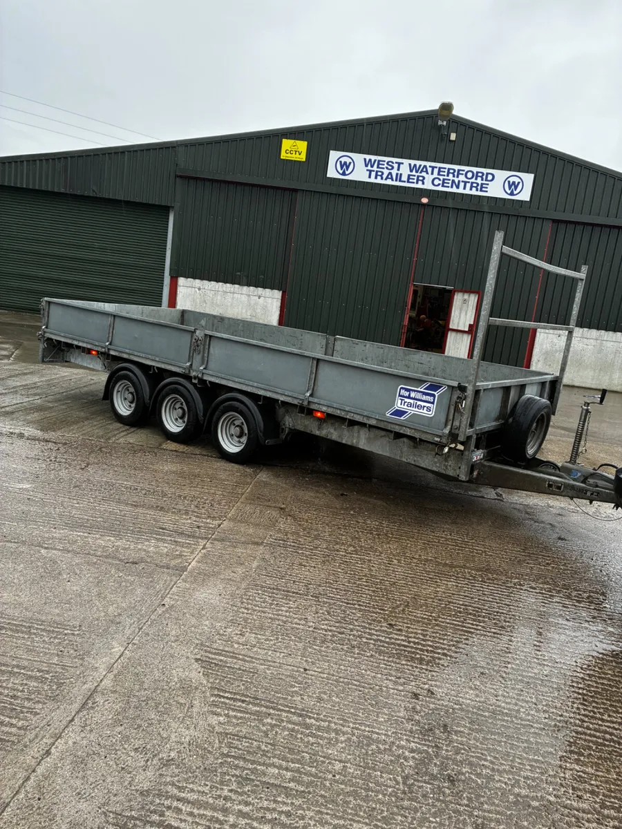 2023 ifor 16ft Dropside trailer - Image 1