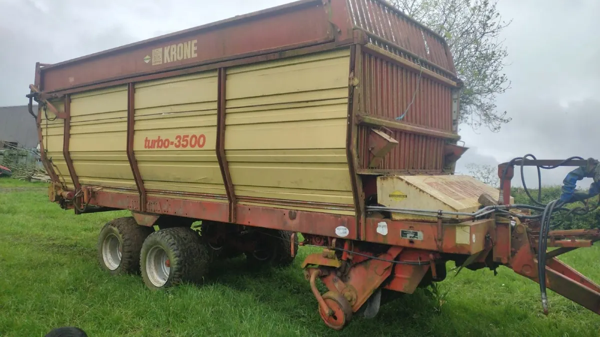 Krone turbo wagon wanted - Image 2