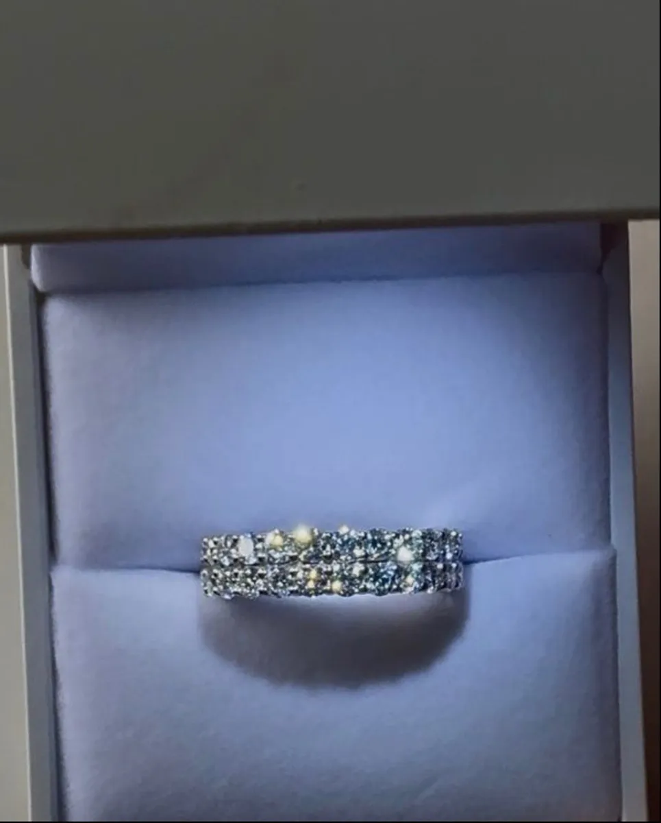 Diamond Wedding, Eternity, Engagement ring - Image 1