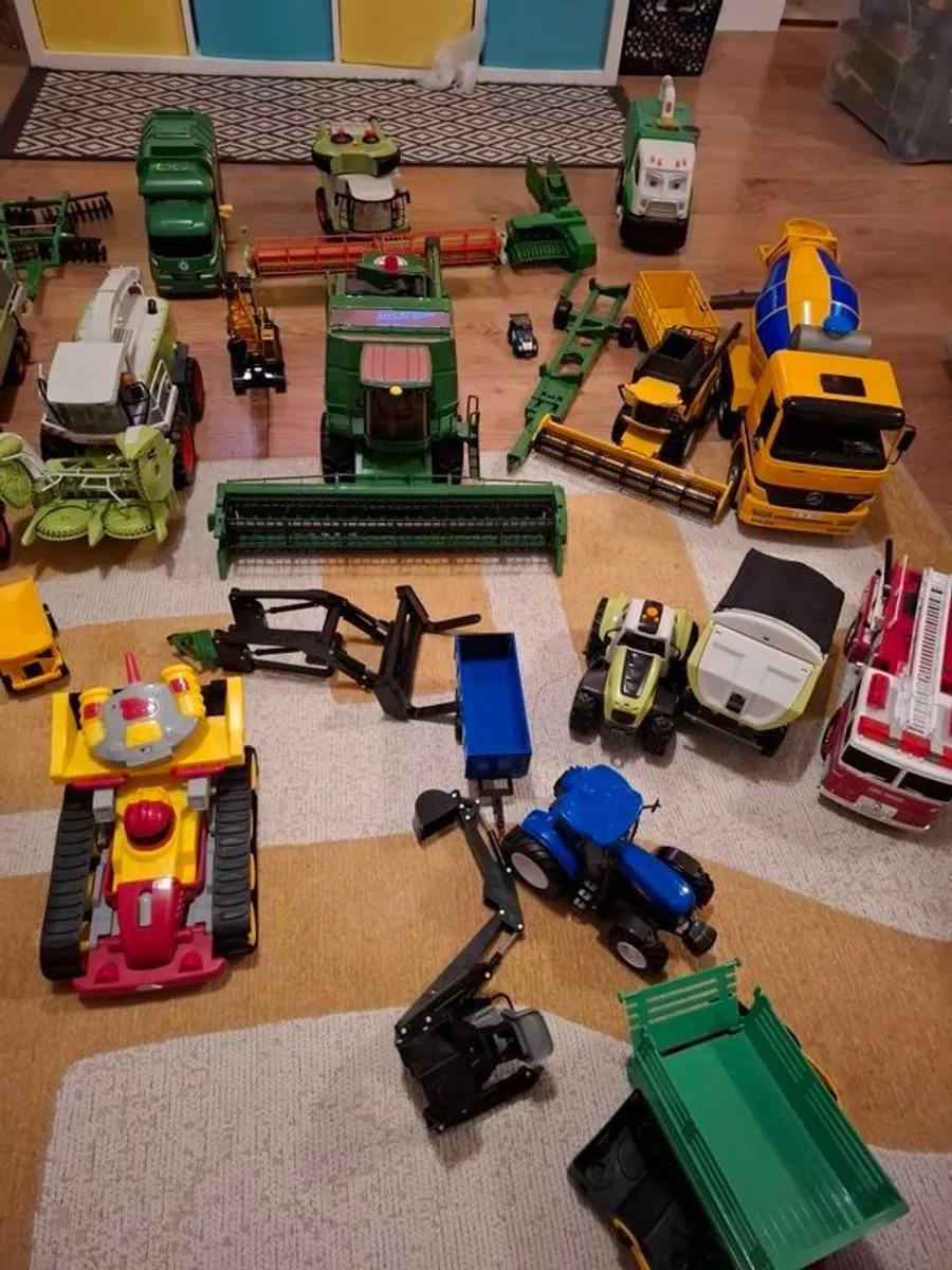 Big Bruder toys,tractors & trucks - Image 3
