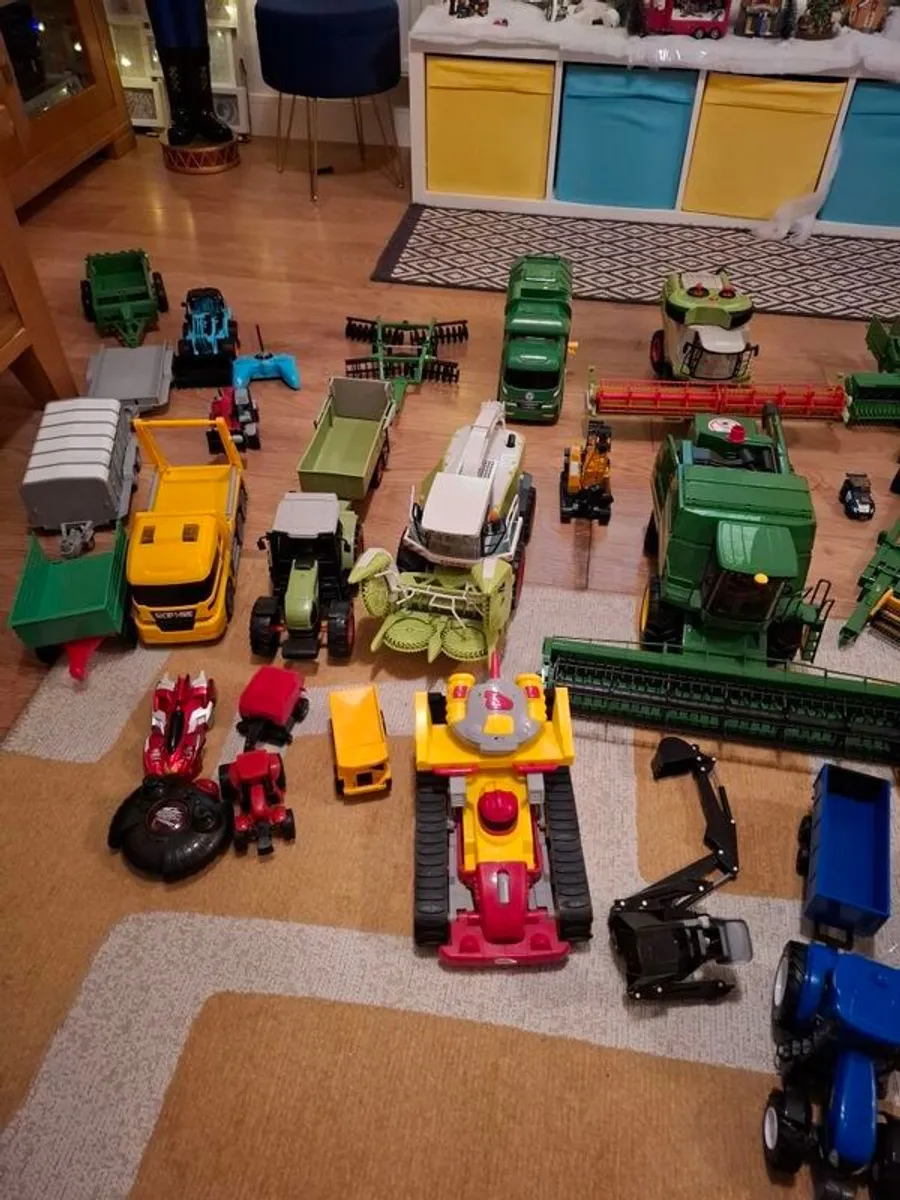 Big Bruder toys,tractors & trucks - Image 2