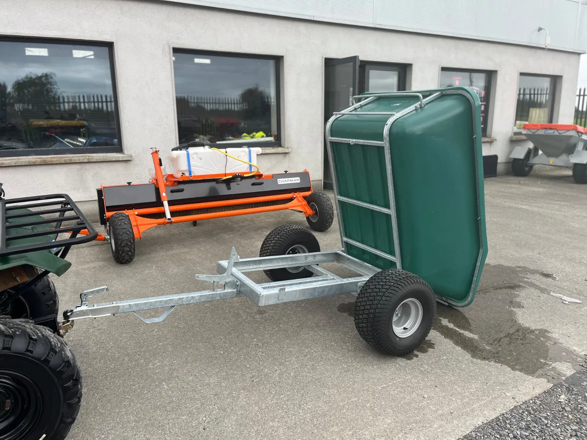 VIDEO!  JFC QUAD TIPPING TRAILERS - Image 3
