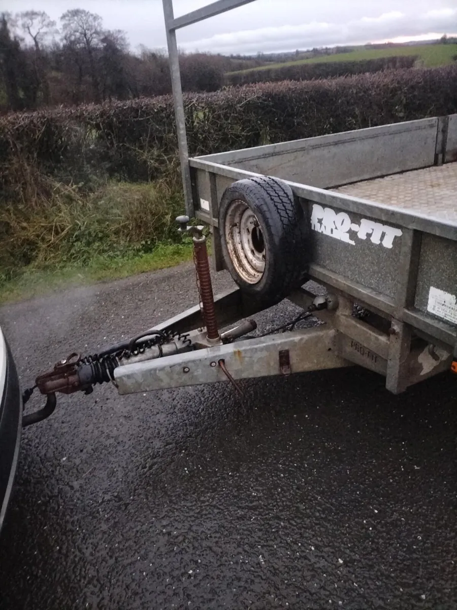 14x7 flat trailer - Image 4