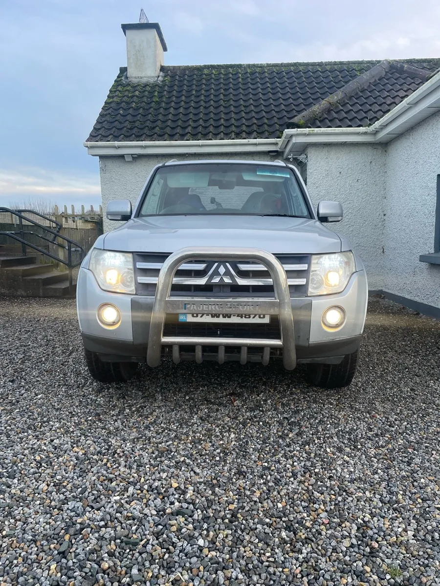 Mitsubishi Pajero Tax & Test - Image 1