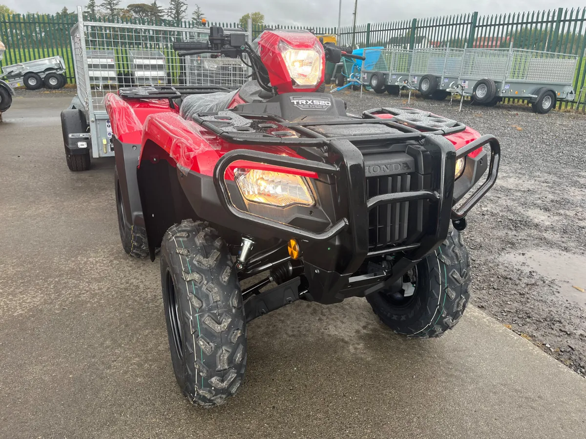 New Honda TRX 520 Manual Gears €57 P/ Week - Image 1