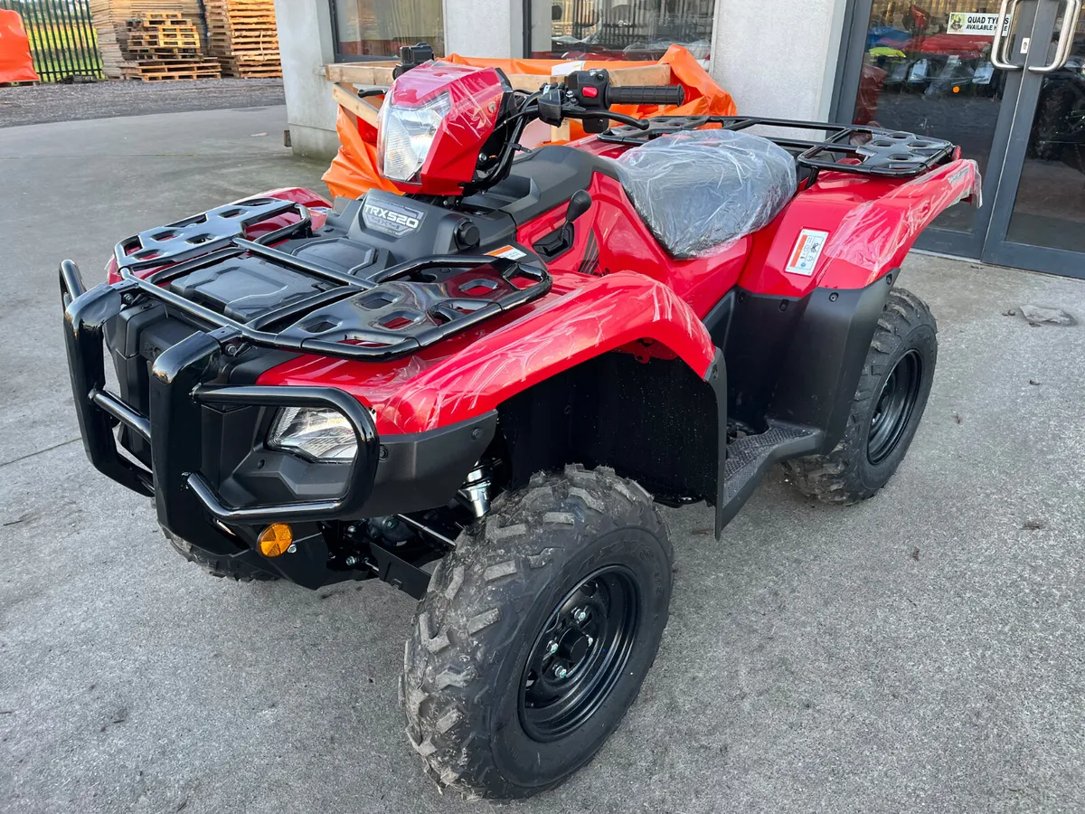 VIDEO! New Honda TRX 520 Auto / ES €62 P/ Week - Image 1