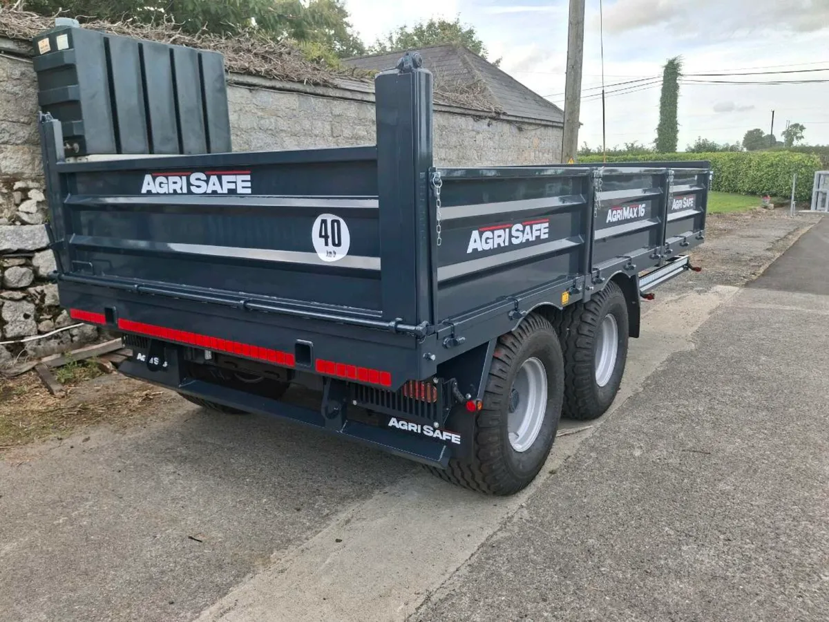 Agrisafe Agrimax 16 Multipurpose 16X8 Trailer New - Image 3