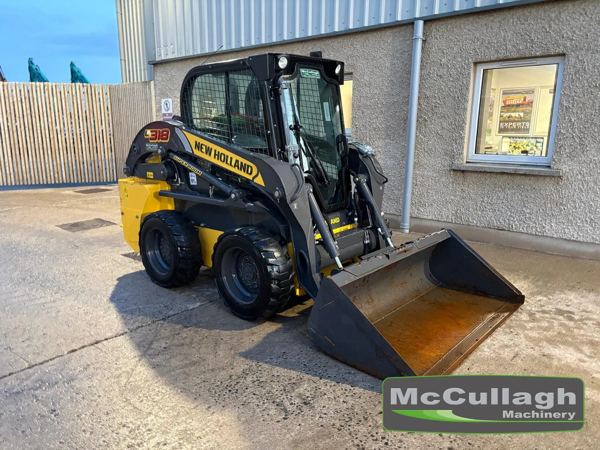 2022 New Holland L318 Skid Steer - Image 1
