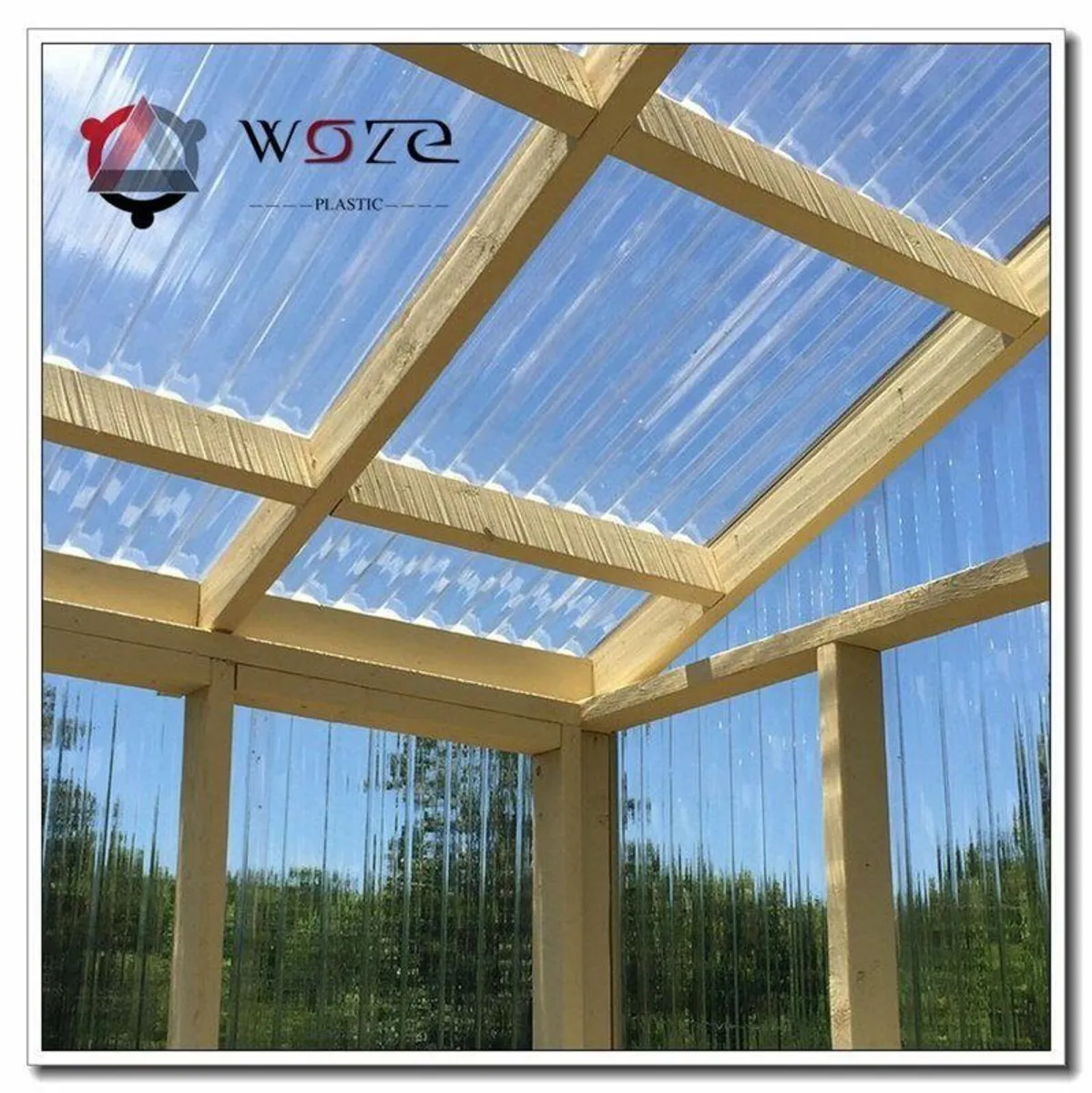 Clear polycarbonate sheeting - Image 1