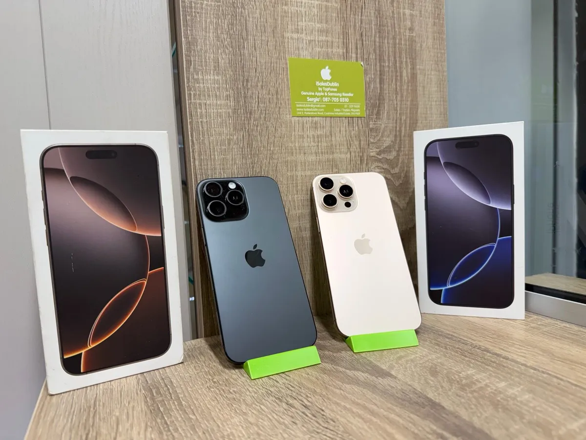 16 Pro Max 256Gb Fully Boxed! Unlocked! E.U. - Image 2