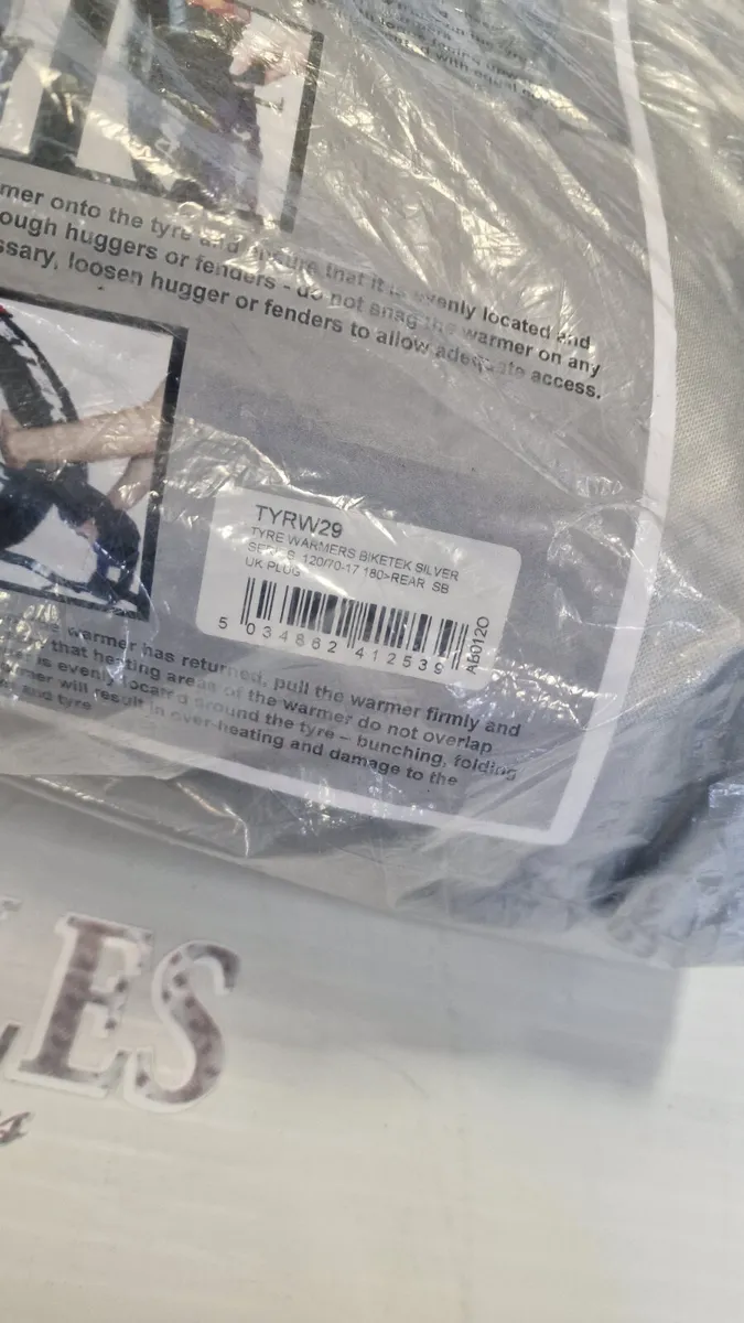 Tyre warmers New and Used - Image 2