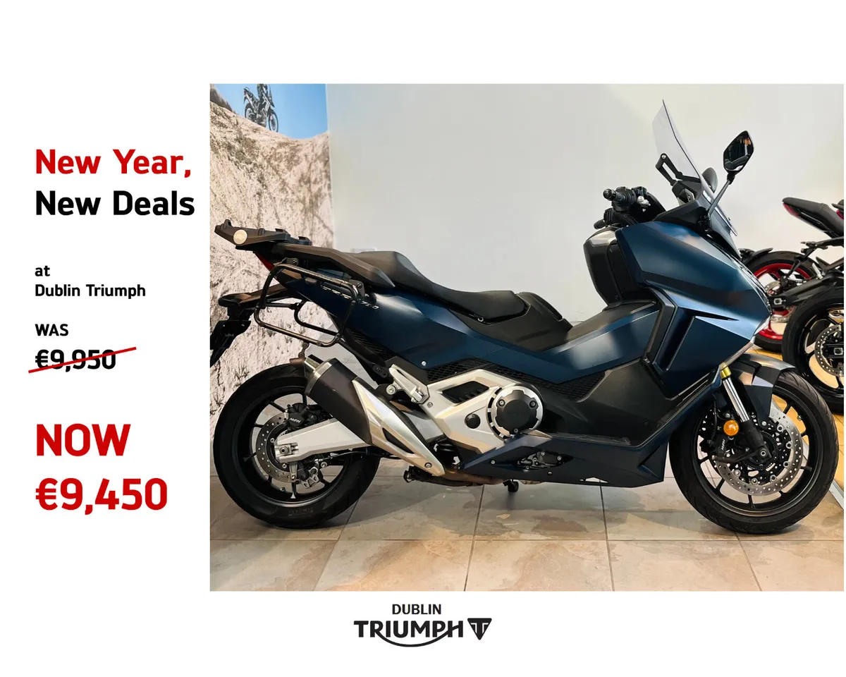 NEW YEAR, NEW DEALS: HONDA FORZA 750 - Image 1