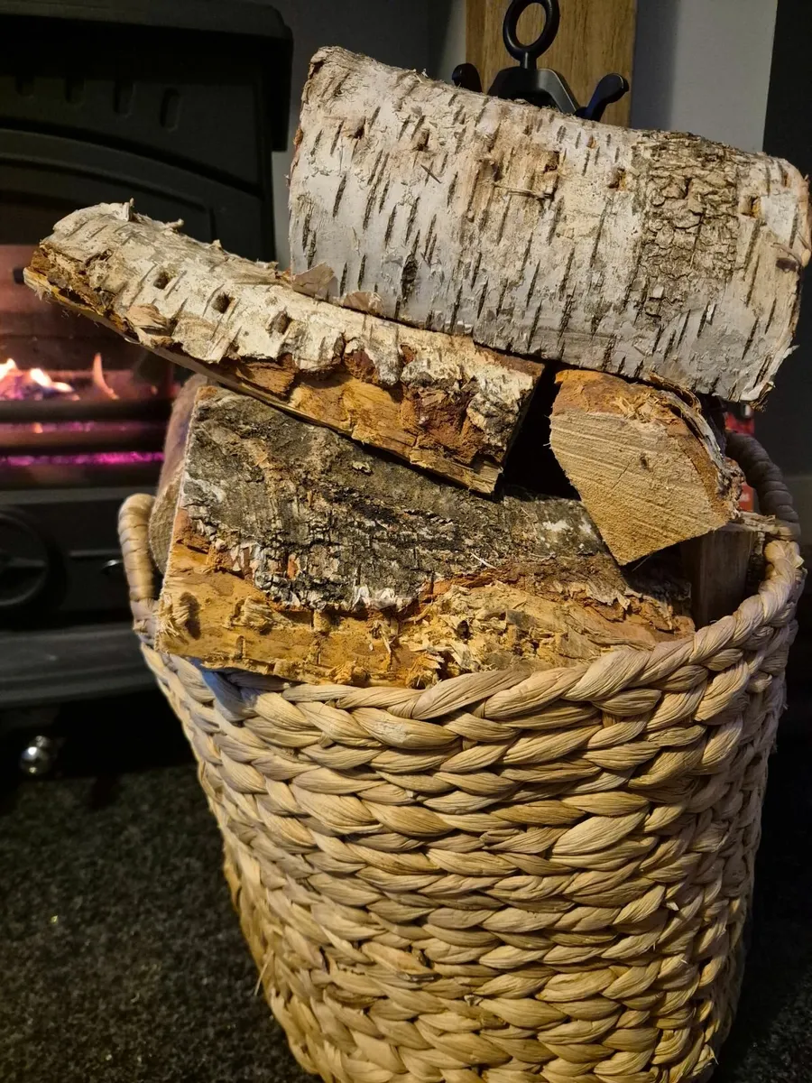 Kiln Dried Birch Hardwood Logs 22kg Free Delivery! - Image 2