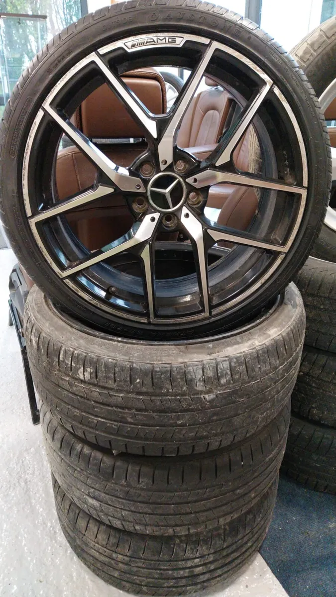2016 Mercedes AMG 19" Alloy Wheels Set - Image 2