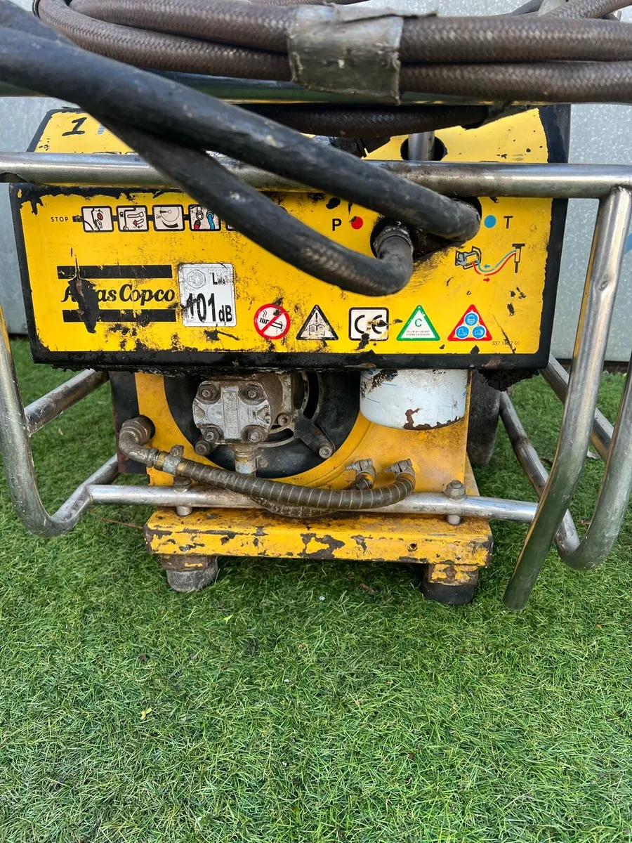 Log Splitter Hydraulic power pack Atlas Copco - Image 2