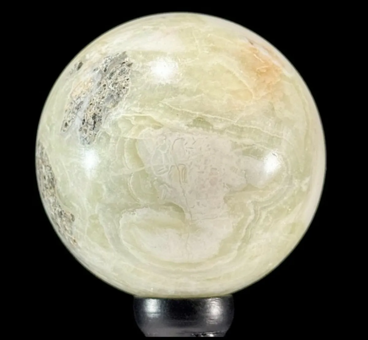 3 real onyx spheres unique home decor - Image 2