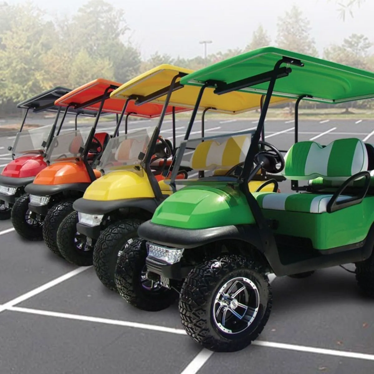 Golf Buggy / Cart Professional Full Respray - Image 1