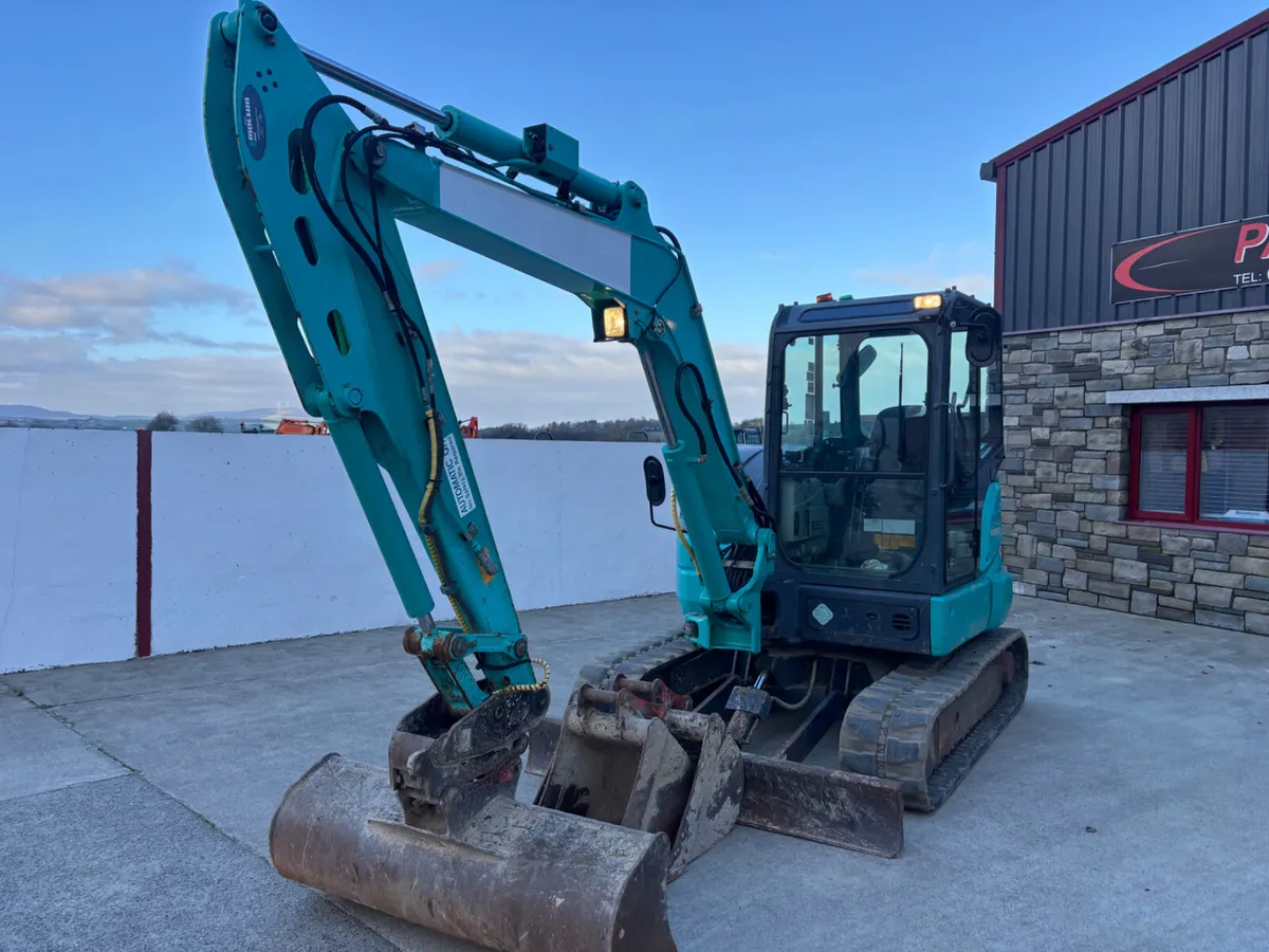 Kobelco sk55 2016 - Image 4