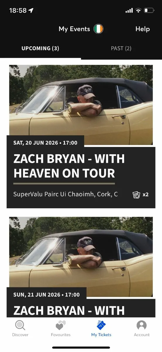 Concert tickets - Image 1