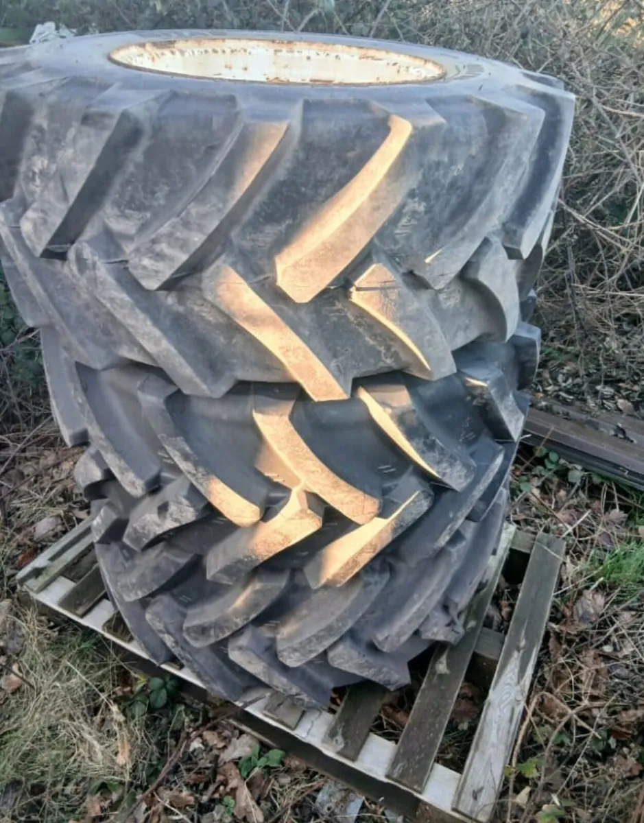 3 X mitas new 405 70 20  16/70/20 on 8 stud rims - Image 1